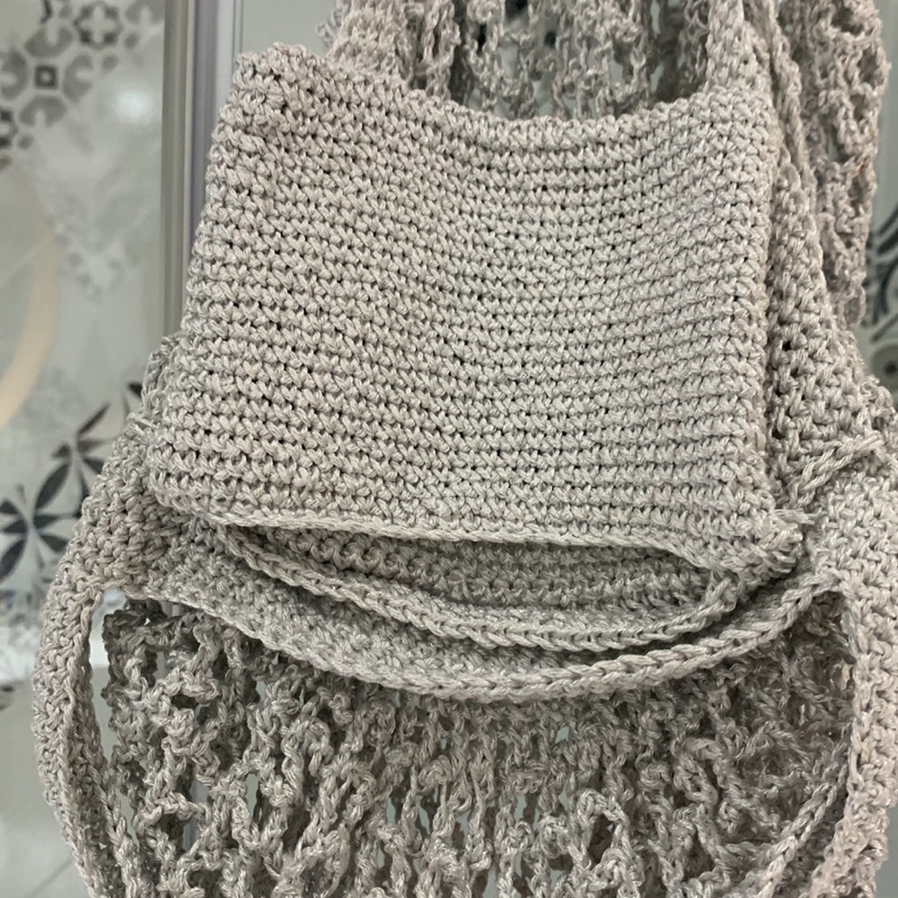 NWOT🌸Hand Crocheted by me🌸Tote Bag - Picture 10 of 14